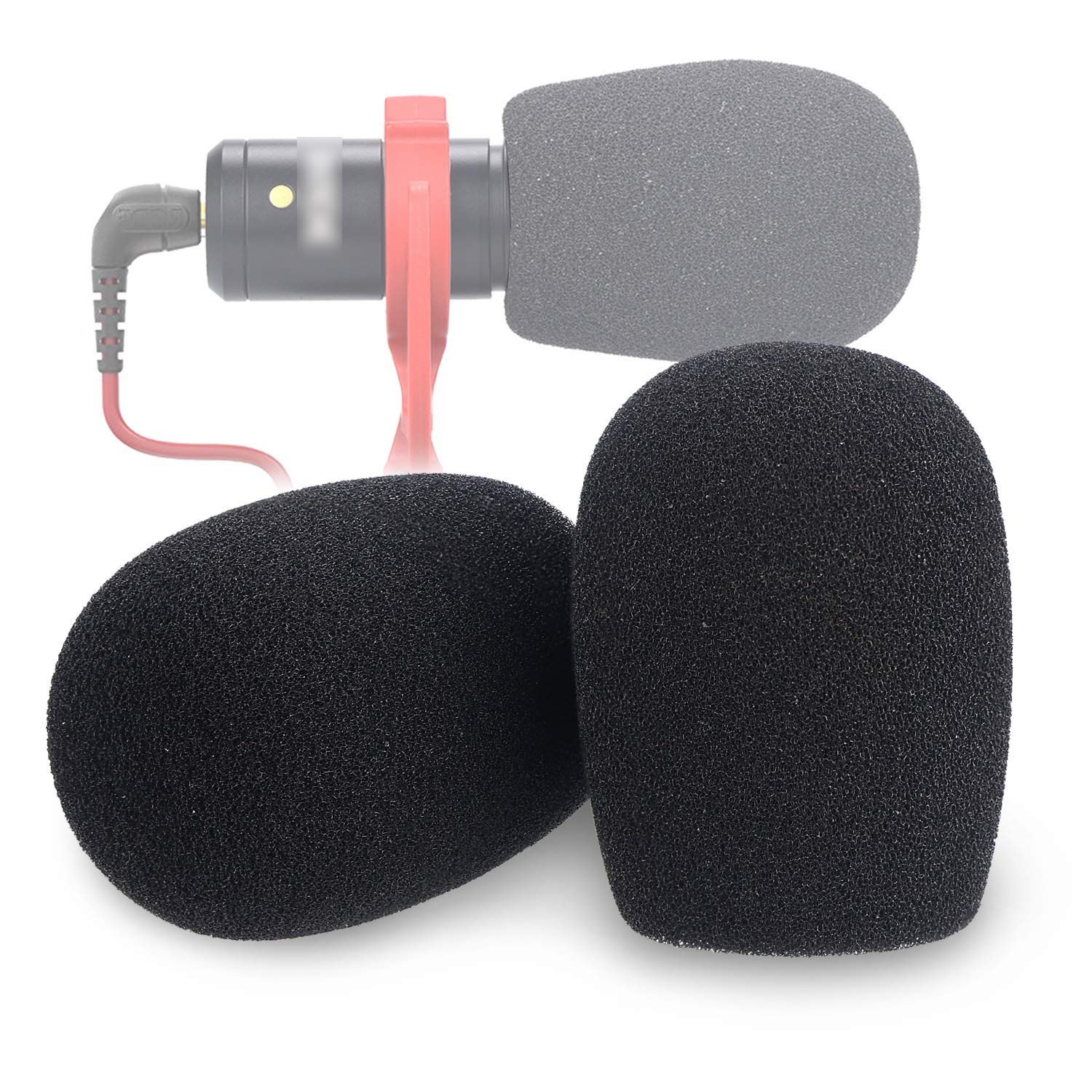 Amazon.com: YOUSHARES VideoMicro Windscreen Foam Filter - Wind